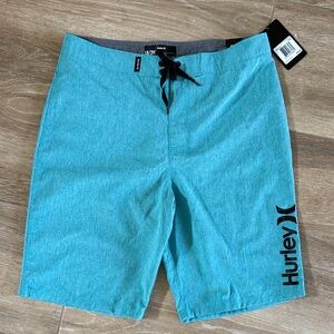 Hurley size 18/29 Aqua Board Shorts youth boys